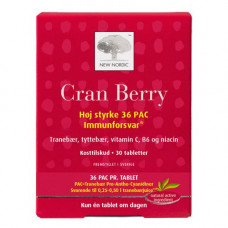 New Nordic - Cran Berry 30 tabletter